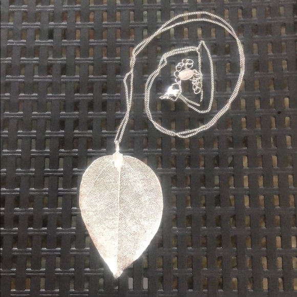 Aldo Jewelry - “Aldo” Metal Leaf Necklace
